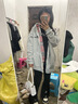 青春學(xué)院連帽雙面穿衛(wèi)衣女2025秋冬裝季款格子拉鏈外套開(kāi)衫上衣女 白灰冬季加絨（雙層面料400克） L 建議110-125斤 曬單實(shí)拍圖