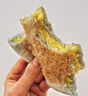 滇品客農(nóng)科院青稞黃小米餅藜麥青稞餅云南粗糧粑粑烙餅方便早餐餐飲批發(fā) 青稞小米餅丨1袋（502克x1大個） 曬單實拍圖
