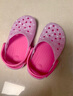 泰蘭尼斯兒童洞洞鞋柔軟舒適涉水速干不臭腳兩穿男女童沙灘海邊 紫/粉 24 鞋內長(cháng)14.5適合腳長(cháng)14.0 曬單實(shí)拍圖