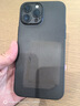 派派咪適用蘋果16promax手機殼新款iPhone15pro保護套14plus超薄磨砂13pm防摔透明全包鏡頭12高級感外殼 【透黑】高效散熱/裸機手感/不沾指紋 iPhone 13 Pro Max 曬單實拍圖