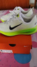 耐克（NIKE）VOMERO 18小邁柔大童公路跑步鞋HQ2157-101 白色  38.5  曬單實(shí)拍圖