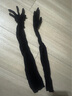 手襪赫本風(fēng)長(zhǎng)款蕾絲手套復(fù)古高密針織lolita優(yōu)雅婚禮彈力手臂網(wǎng)紗 【黑+白】-優(yōu)雅蕾絲手套【左+右】 長(zhǎng)45cm 曬單實(shí)拍圖