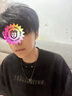 周六福（ZLF）  鉑金項(xiàng)鏈男款白金PT950電黑時(shí)尚雙環(huán)復(fù)古套鏈送男友 14.89g 58cm 曬單實(shí)拍圖