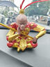 芃久齊天大圣汽車(chē)擺件中控臺擺件車(chē)載車(chē)內飾品高檔新款孫悟空擺件陶瓷 齊天大圣紫金冠【紅款】 曬單實(shí)拍圖