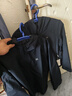 KOLON SPORT/可隆軟殼夾克 女子防風(fēng)防潑水耐磨連帽戶外運(yùn)動(dòng)休閑外套 LKJK5SN060-BK 黑色 M 165/88A 曬單實(shí)拍圖