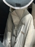 簡(jiǎn)易衣柜布套加厚家用臥室大容量衣物收納柜宿舍出租房用組裝衣櫥 （拉鏈款）1掛1格-銀灰色68cm 無(wú)規格 曬單實(shí)拍圖