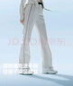 蕉內(nèi)涼皮504Cool Pro女士微喇叭長褲高腰速干機(jī)能顯腿長防曬輕薄涼感 霧茶白 L 曬單實拍圖