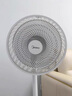 美的（Midea）電風(fēng)扇 家用七葉立式落地扇宿舍臥室輕音節(jié)能搖頭桌面小風(fēng)扇大風(fēng)力空氣循環(huán)風(fēng)扇 SAF30AC  曬單實拍圖