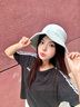 MMOPTOP日系水洗牛仔漁夫帽女韓版素顏遮臉顯臉小盆帽遮陽(yáng)帽子男 曬單實(shí)拍圖