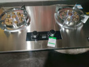 櫻花燃氣灶天然氣煤氣灶雙灶家用液化氣灶具嵌入式臺式煤氣爐猛火灶臺 新款9.8kw雙猛火不銹鋼+定時防風 管道天然氣 曬單實拍圖