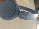 索尼（SONY）WH-CH520舒適高效頭戴式無線藍(lán)牙耳機(jī) 通話超長續(xù)航耳麥 復(fù)古便攜手機(jī)游戲英語學(xué)習(xí)適用 藍(lán)色 曬單實拍圖