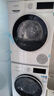 西門子（SIEMENS）iQ300 10+10kg洗烘套裝 智能除漬 除菌液洗滌 強(qiáng)效除螨 蠶絲被柔護(hù) 羽絨服洗烘 除菌烘100AW+D00W  曬單實(shí)拍圖