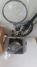 實益手機電子維修支架 線路板焊接工作臺 電烙鐵焊臺焊接輔助多功能組合夾持立式放大鏡 實益209A 曬單實拍圖