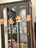 早作法式復(fù)古實(shí)木玻璃酒柜小戶型客廳靠墻展示柜美式家用邊柜 布萊恩展示柜【復(fù)古雙色】 680*400*1800 曬單實(shí)拍圖