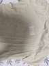百圖betu女裝夏季新款T恤圓領(lǐng)舒適棉感蕾絲花邊裝飾短袖上衣女2505X11 淺綠 L 曬單實(shí)拍圖