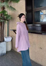 花花公子（PLAYBOY）大碼冰絲中長款防曬衣女寬松夏薄款連帽開衫防紫外線透氣收腰外套 豆沙粉 4XL 建議175-205斤 曬單實拍圖