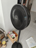 美的（Midea）電風(fēng)扇 家用立式七葉搖頭落地扇遙控定時(shí)大風(fēng)力電扇宿舍臥室輕音節(jié)能桌面小風(fēng)扇 SAH30ADR 曬單實(shí)拍圖