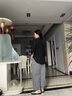 哈夫朵大碼女裝夏季港風(fēng)胖mm新款寬松顯瘦遮肚子套裝減齡時(shí)尚洋氣兩件套 112黑色上衣+格子褲子 【套裝】 3XL 【建議140-155斤】 曬單實(shí)拍圖