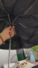 WCZ德國超輕碳纖維雨傘男女晴雨兩用折疊傘防曬防紫外線黑膠太陽傘 黑色(黑膠布) 全遮光-加大款 曬單實拍圖
