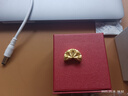 菜百首飾 黃金擺件 黃金草莓蛋糕擺件足金甜蜜蛋糕飾單個 計價 約2.00克 曬單實拍圖
