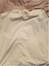 GIOIO純棉夏季圓領(lǐng)短袖T恤女中長(zhǎng)款純色落肩大碼上衣寬松顯瘦體恤大版 楓葉黃 M 80-130 曬單實(shí)拍圖