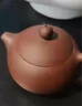 晴碧琳紫砂壺茶壺宜興名家茶具泡茶壺泡茶器原礦大紅袍朱泥 大紅袍紫泥 西施 220ml 曬單實拍圖