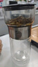 ZENS 哲品派杯茶水分離泡茶杯便攜式辦公室雙層防燙過(guò)濾玻璃杯胡桃木 曬單實(shí)拍圖