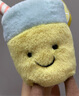 Jellycat英國(guó)毛絨高端玩具 趣味檸檬汽水 9cm 七夕情人節(jié)禮物 曬單實(shí)拍圖