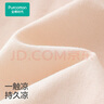 全棉時(shí)代（PurCotton）2025春女士三分打底褲-中腰+抗菌*防走光褲 160/90 黑色 淺杏膚 1條 170/XL 曬單實(shí)拍圖