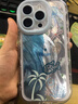 小莓介藍色海洋世界鏡子支架適用蘋(píng)果16promax手機殼iPhone15泡芙羽紗14plus趣味13pro卡通12可愛(ài)8保護套 泡芙羽紗-藍海洋生物+鏡子支架 iPhone 16 Pro Max 曬單實(shí)拍圖