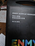 恩米enmy24色小黑盒直液式丙烯馬克筆軟頭學(xué)生畫畫美術(shù)專用不透色可疊色水彩筆畫筆生日禮物開學(xué)禮物 曬單實拍圖
