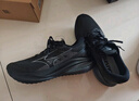 美津濃（MIZUNO）進(jìn)階厚底回彈緩震穩(wěn)定跑步鞋ASTRO PLUS II 01/黑色  41 (265mm) 曬單實(shí)拍圖