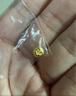 真愛?福如金禮物網紅黃金小金豆AU9999足金投資黃金豆豆實心真金豆子存錢 1g金豆（1 克）無證書送瓶子 曬單實拍圖