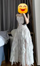 粉媚夢(mèng)新品吊帶連衣裙裙子女夏季衣服女裝2025新款小個(gè)子法式純欲風(fēng)長(cháng)裙 水墨碎花荷葉邊連衣裙 S 【建議100斤以?xún)取?曬單實(shí)拍圖