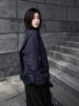 靖颯 藏青色ma1美式飛行員夾克男秋季短款bomber工裝外套vibe棒球服潮 藍色 XL 曬單實拍圖