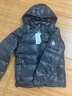 康博【反季清倉(cāng)】高絨量男女情侶同款亮面鴨絨羽絨服 黑色 S (90-115斤) 曬單實(shí)拍圖