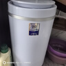 奧克斯（AUX）脫水機(jī)家用大容量不銹鋼甩干機(jī)甩干桶 小型宿舍公寓出租房單脫水甩干迷你脫水桶大家電器 10斤殺菌款【藍(lán)光殺菌不銹鋼桶+快速脫水干至9成】 曬單實(shí)拍圖