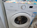 美的（Midea）滾筒洗衣機(jī)全自動(dòng)家用 MG80V01JPY 8公斤超薄 巴氏除菌 三重洗滌守護(hù) 以舊換新 家電國(guó)家補(bǔ)貼20% 曬單實(shí)拍圖
