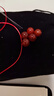 世福星真品朱砂散珠珠子原石原礦DIY手串高含量晶體砂單珠轉(zhuǎn)運(yùn)珠配件珠 晶體砂散珠-10MM*1顆【附證書】 曬單實(shí)拍圖