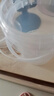 京東物流 食品級(jí)手提密封塑料桶包裝桶釣魚桶抓魚桶水果冰粉桶擺攤桶龍蝦打包盒300ml-5L 1L-透明色（2個(gè)裝）滿口容量950ML 曬單實(shí)拍圖