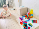 布魯奇彩窗磁力片兒童玩具男孩3-6歲磁力積木磁性益智玩具1-3歲生日禮物 曬單實拍圖