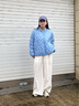 波司登25年羽絨服女士秋90絨輕薄棒球領(lǐng)寬松短款休閑休閑百搭外套 曬單實(shí)拍圖