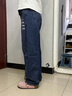 Levi's李維斯25年秋冬新款美式休閑女士BARREL高腰寬松錐形牛仔褲 中藍(lán) 28 (31) 曬單實(shí)拍圖