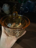 CORELLE BRANDS康寧玻璃燉盅一人一盅小燉煮粥鍋隔水燉盅帶蓋碗內膽蒸蛋羹碗燕窩 450ml 2個 【晶鉆玻璃燉盅】 曬單實拍圖