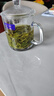 VTyee加厚耐熱玻璃茶杯帶蓋茶飲杯蓋杯帶把杯子辦公家用喝水杯泡茶杯 dsz002-425ml2只 曬單實(shí)拍圖