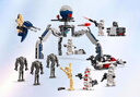 樂(lè)高（Lego）星球大戰(zhàn)系列 75372克隆人士兵與戰(zhàn)斗機(jī)器人戰(zhàn)斗套裝 拼裝積木 曬單實(shí)拍圖