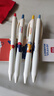 得力（deli）精美日系插畫秒干按動(dòng)中性筆 0.5mmST筆頭學(xué)生刷題筆考試筆 黑色4支/盒SA204 曬單實(shí)拍圖
