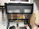 坤奉碗碟收納架廚房多功能碗筷餐具柜放碗架家庭用小型雙層瀝水架 黑色雙層【碳鋼基礎(chǔ)款】 曬單實(shí)拍圖