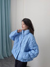 波司登秋季輕薄羽絨服女90絨寬松短款顯瘦短款保暖外套B250135326 曬單實拍圖