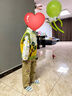 G.DUCKKIDS童裝男童秋裝套裝兒童服裝男寶寶春秋季紳士三件套1-3歲小童衣服 綠色【小男孩】 90 尺碼1~2歲【 80-90cm】cm 曬單實拍圖